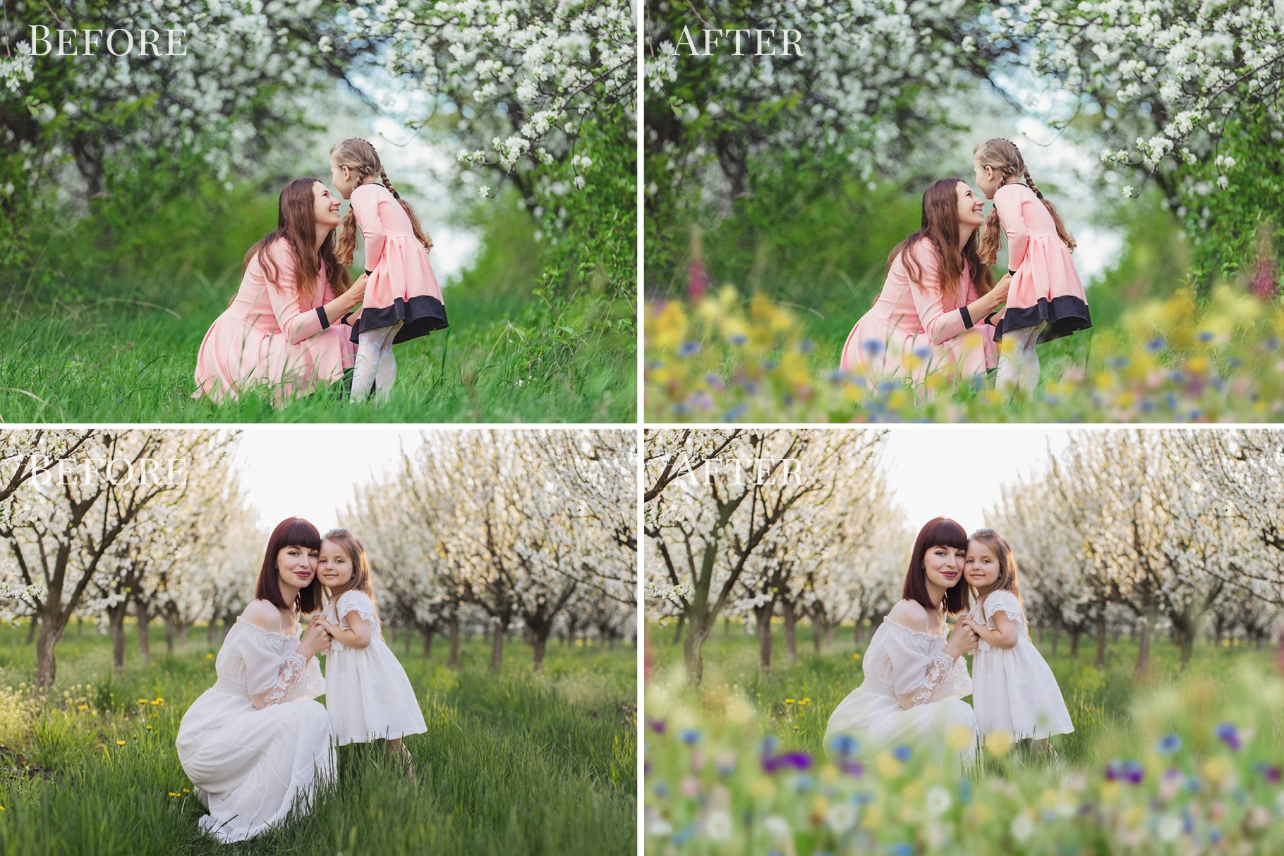 spring meadow photo overlays from brown leopard before after 2 897