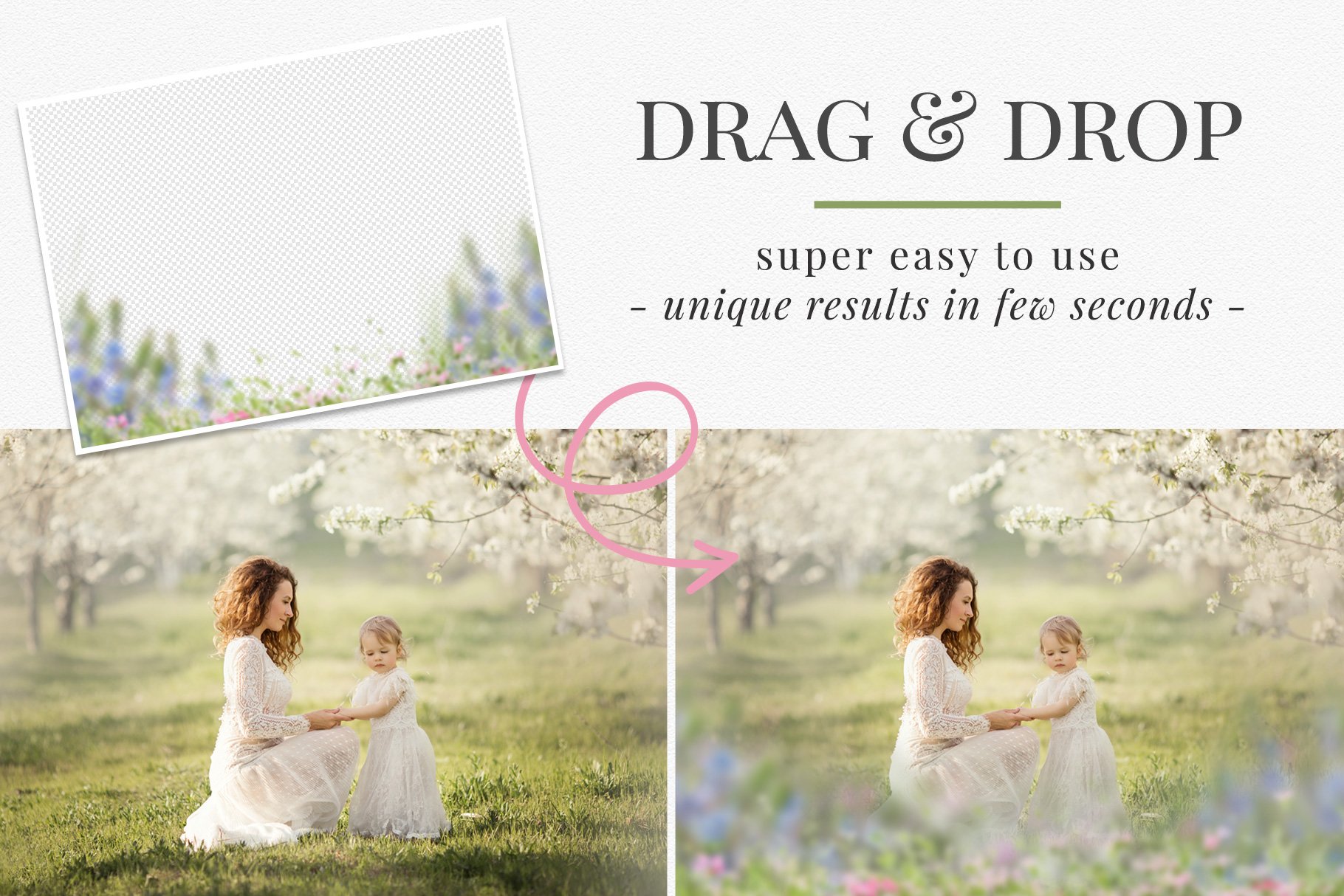 spring meadow photo overlays from brown leopard drag drop 775