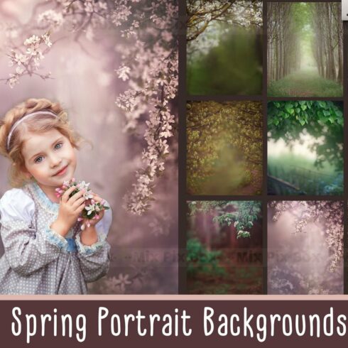 Spring Portrait Backgroundscover image.