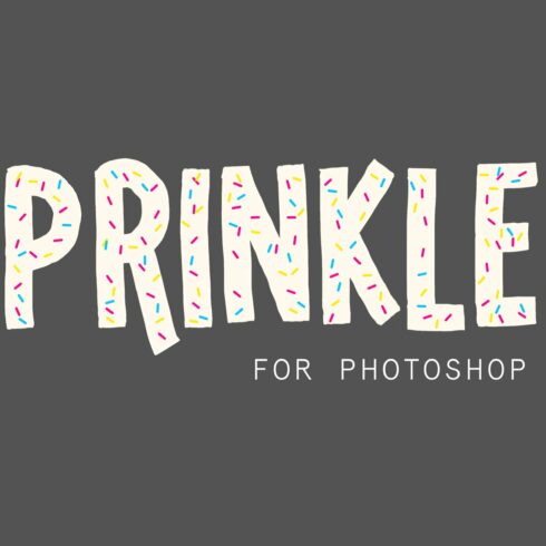 Sprinkles Brush for Photoshopcover image.