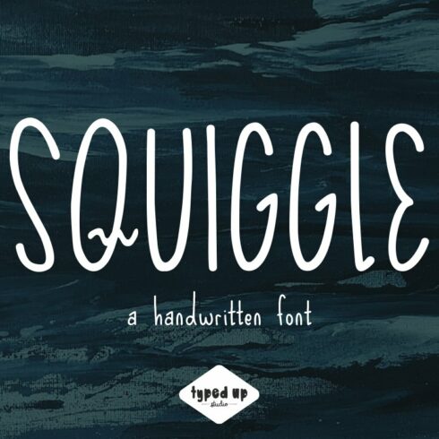 Squiggle | Handwritten Font cover image.