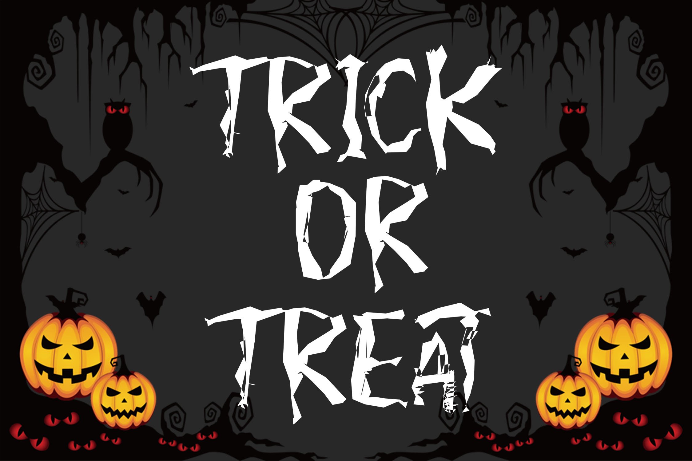 SHADOW RAMBLE - Halloween Font preview image.