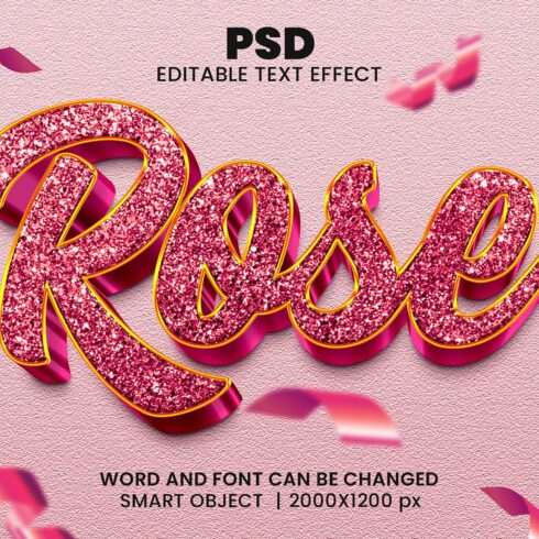 3d Editable Text Effect Stylecover image.