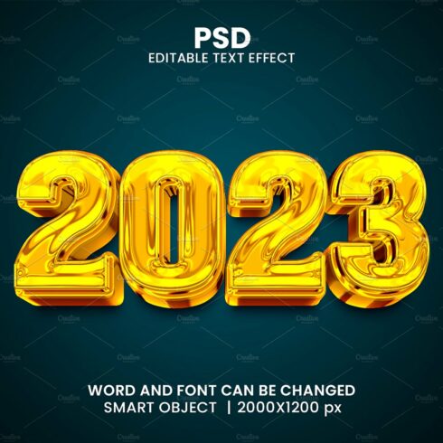 2023 Luxury 3d Text Effect Stylecover image.