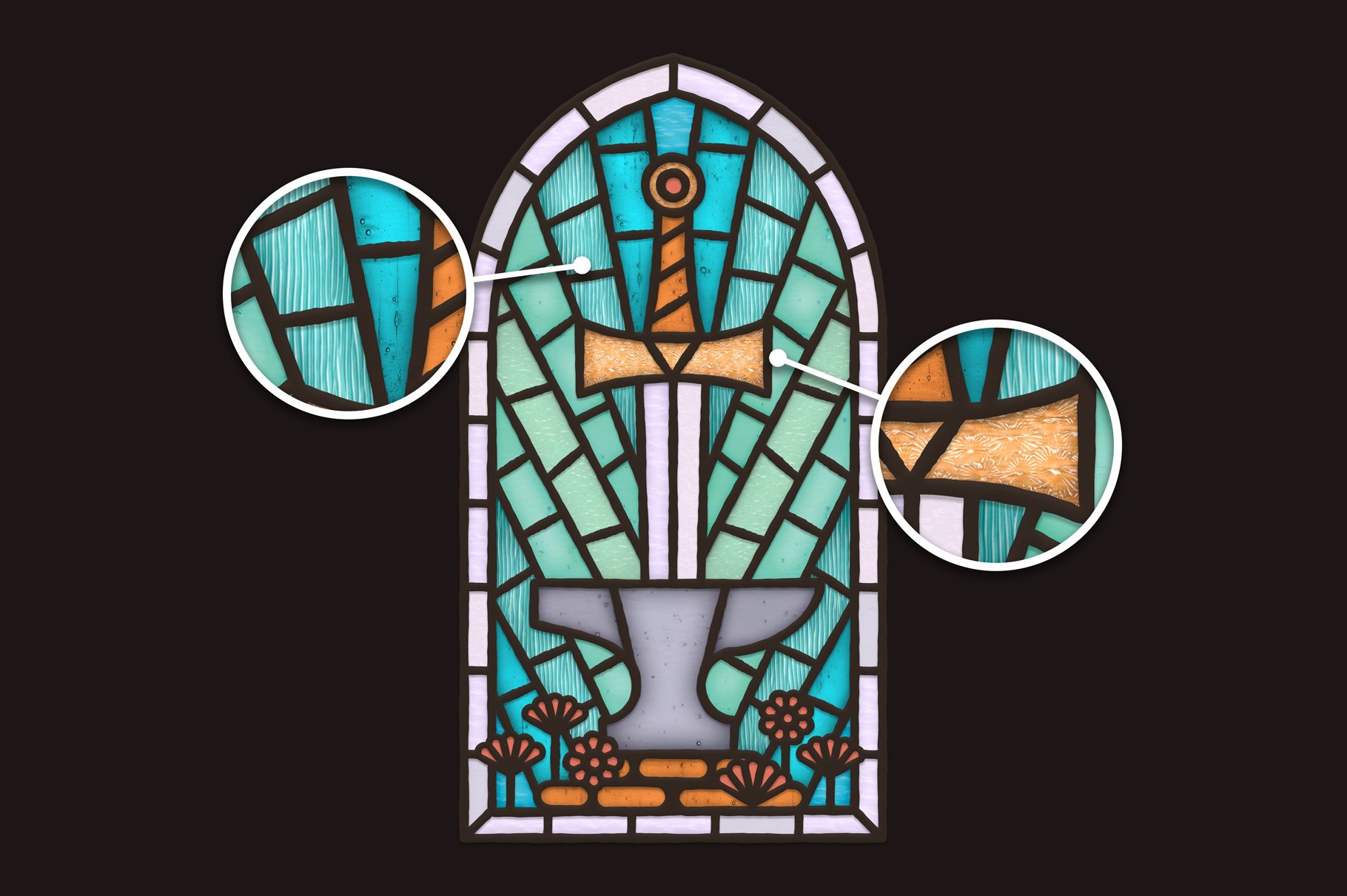 Stained Glass Creatorpreview image.