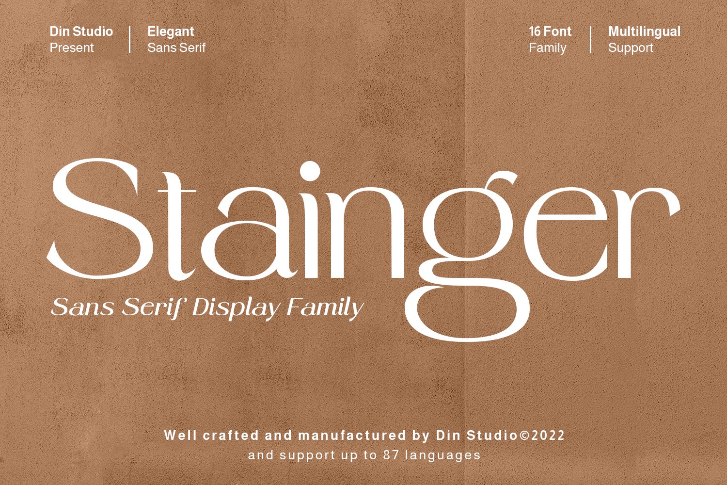 Stainger cover image.