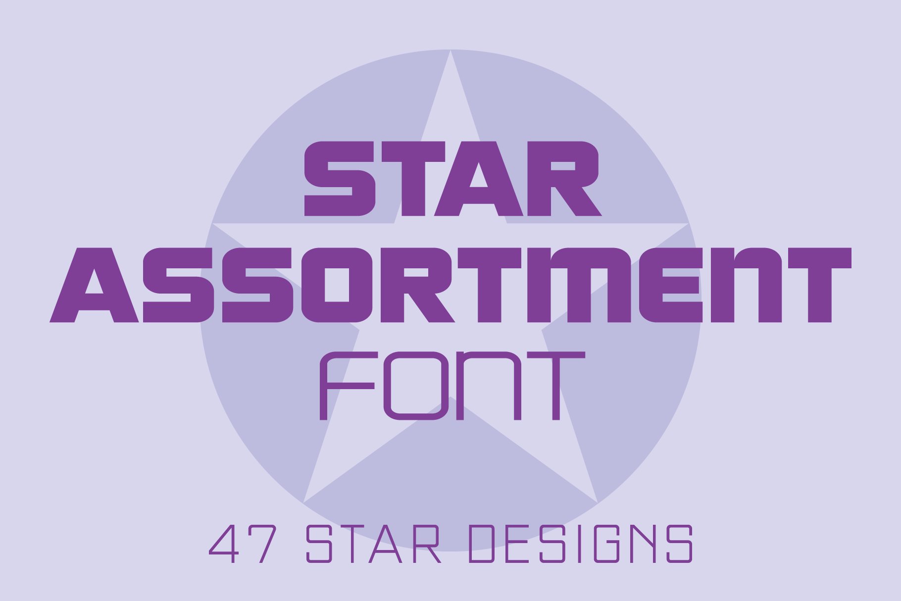 Star Assortment Font cover image.