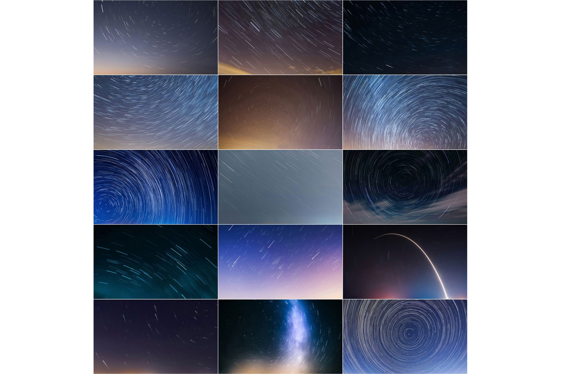 star trails sky replacement pack for adobe photoshop 6 207