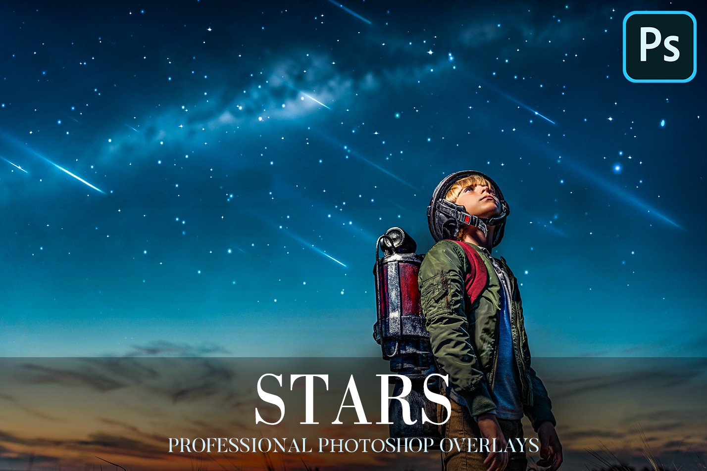Stars Overlays Photoshopcover image.