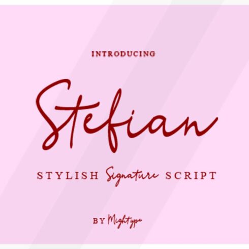 NEW_Stefian Script cover image.