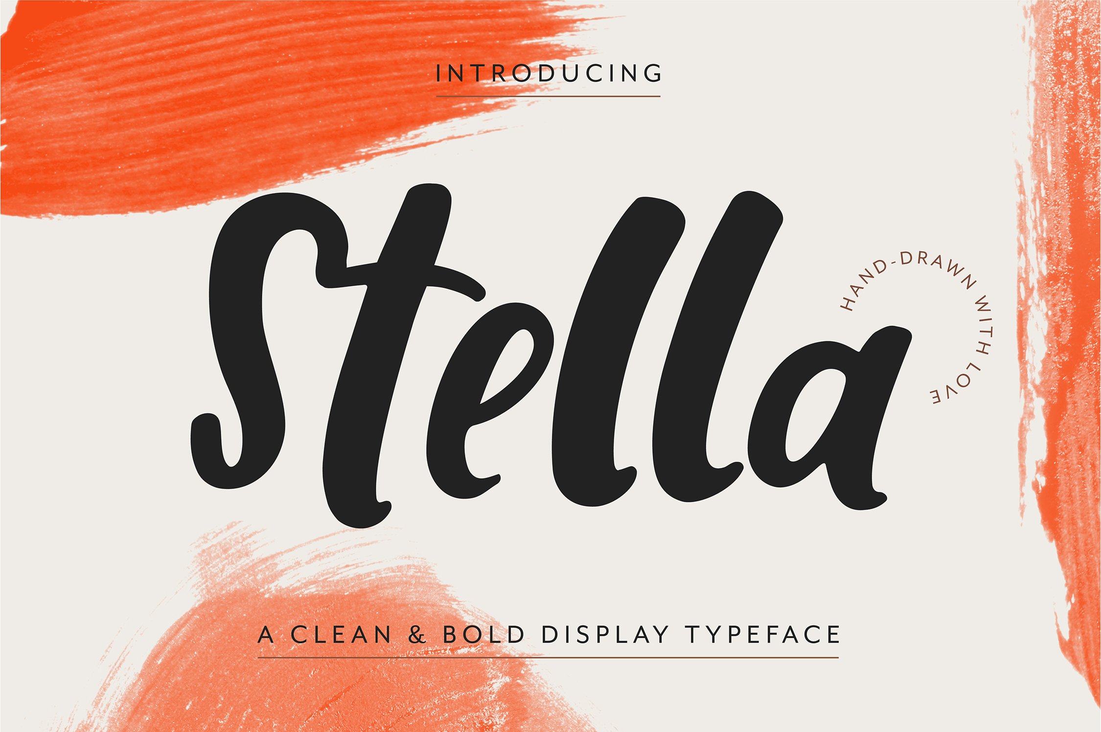 Stella: A Handlettered Font cover image.