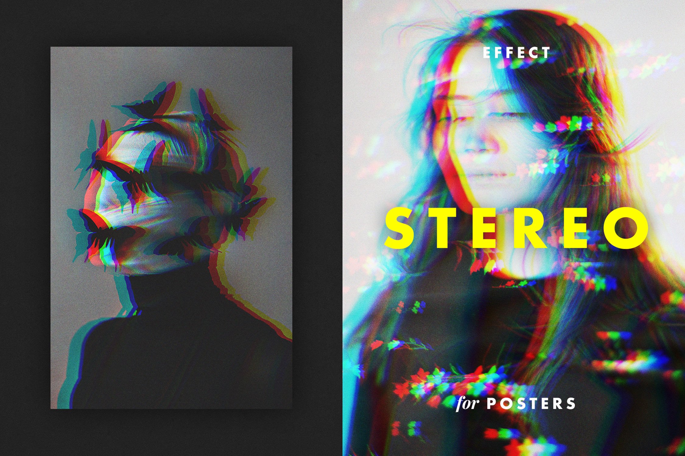 Stereo Glitch Effect for Posterscover image.