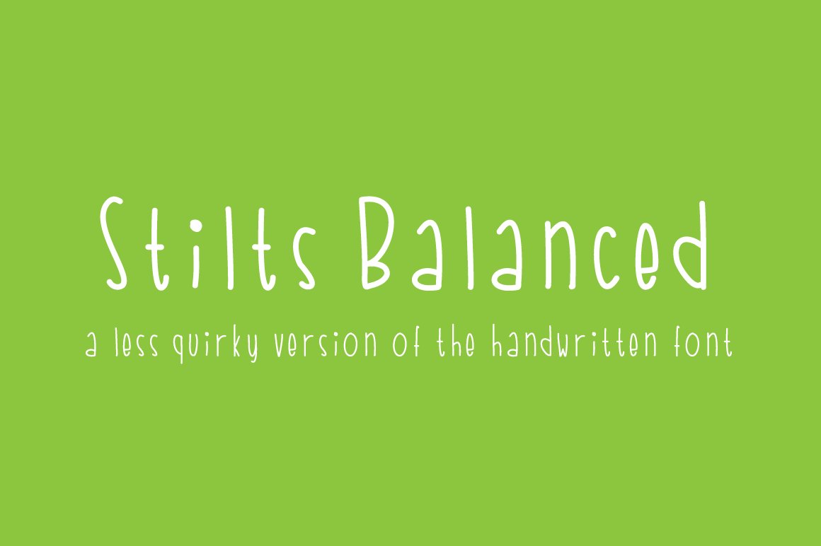 stilts balanced postedr 831