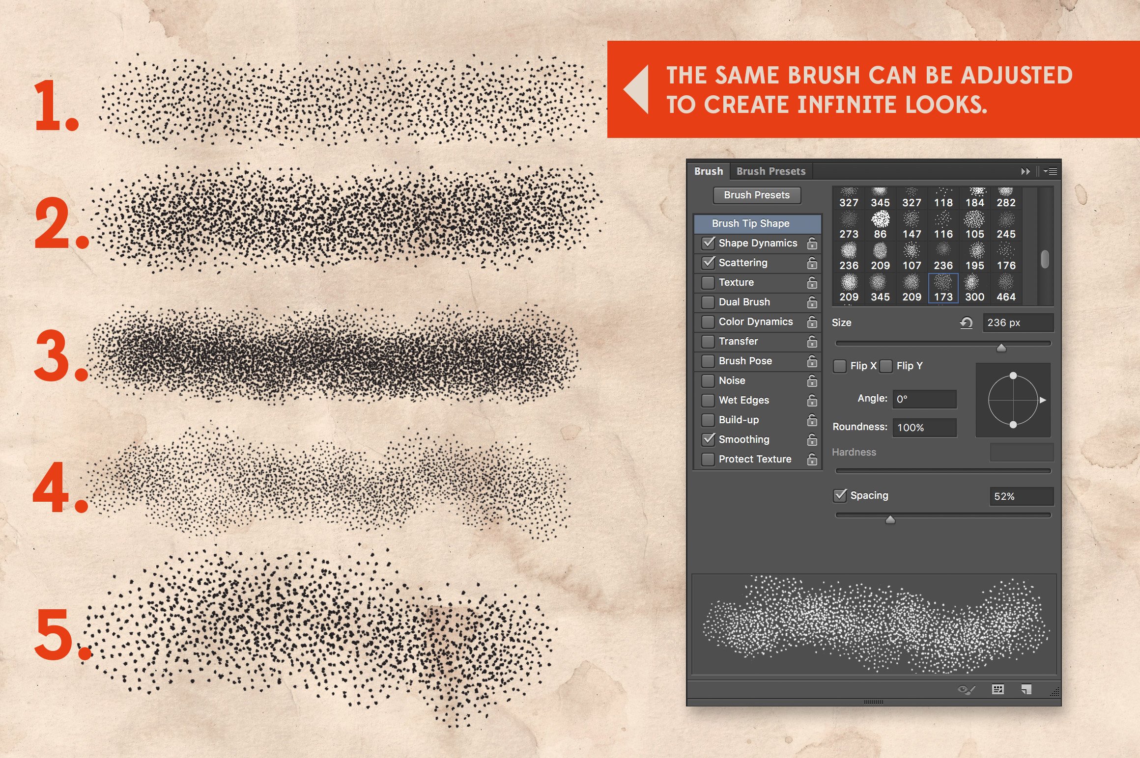 Stipple Shading Brushes for PS & AIpreview image.