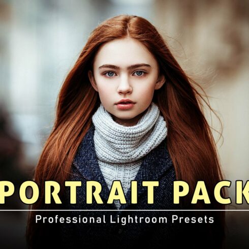 Portrait Pack Lightroom Presetscover image.