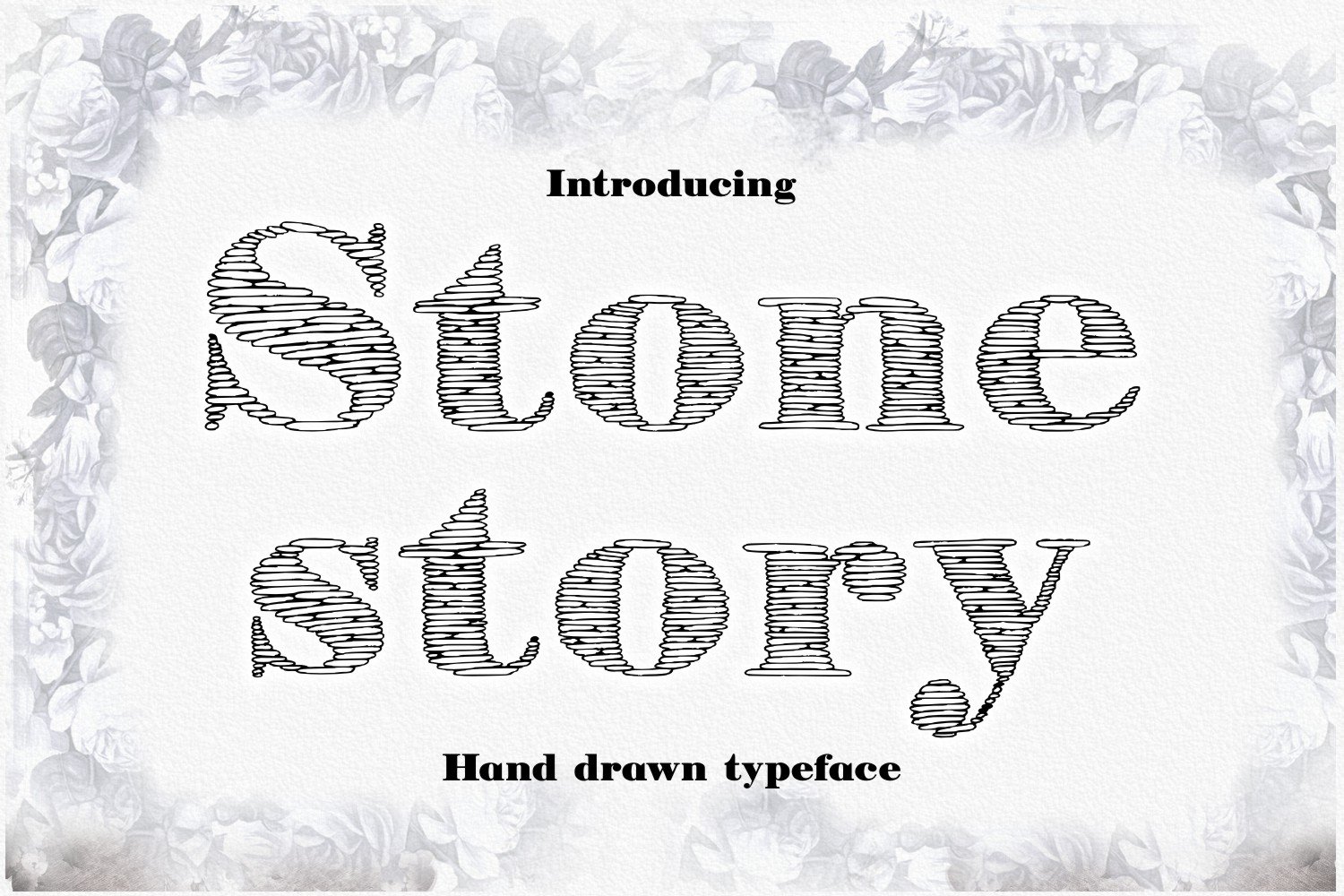 StoneStory Font cover image.