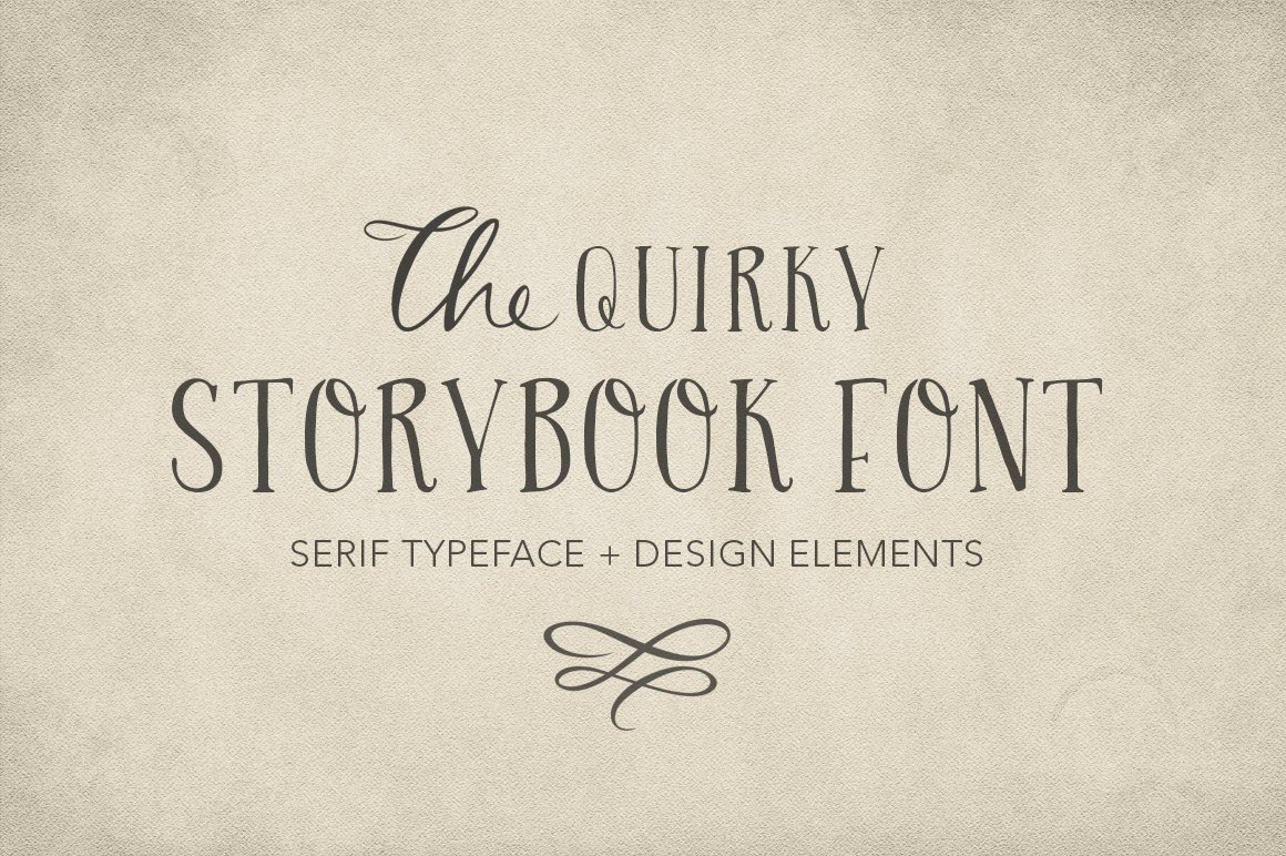 Quirky Storybook Font cover image.