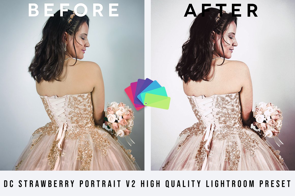 DC Strawberry Lightroom Preset v2preview image.