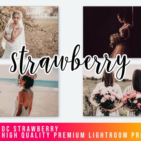 Strawberry Lightroom Presets V1cover image.