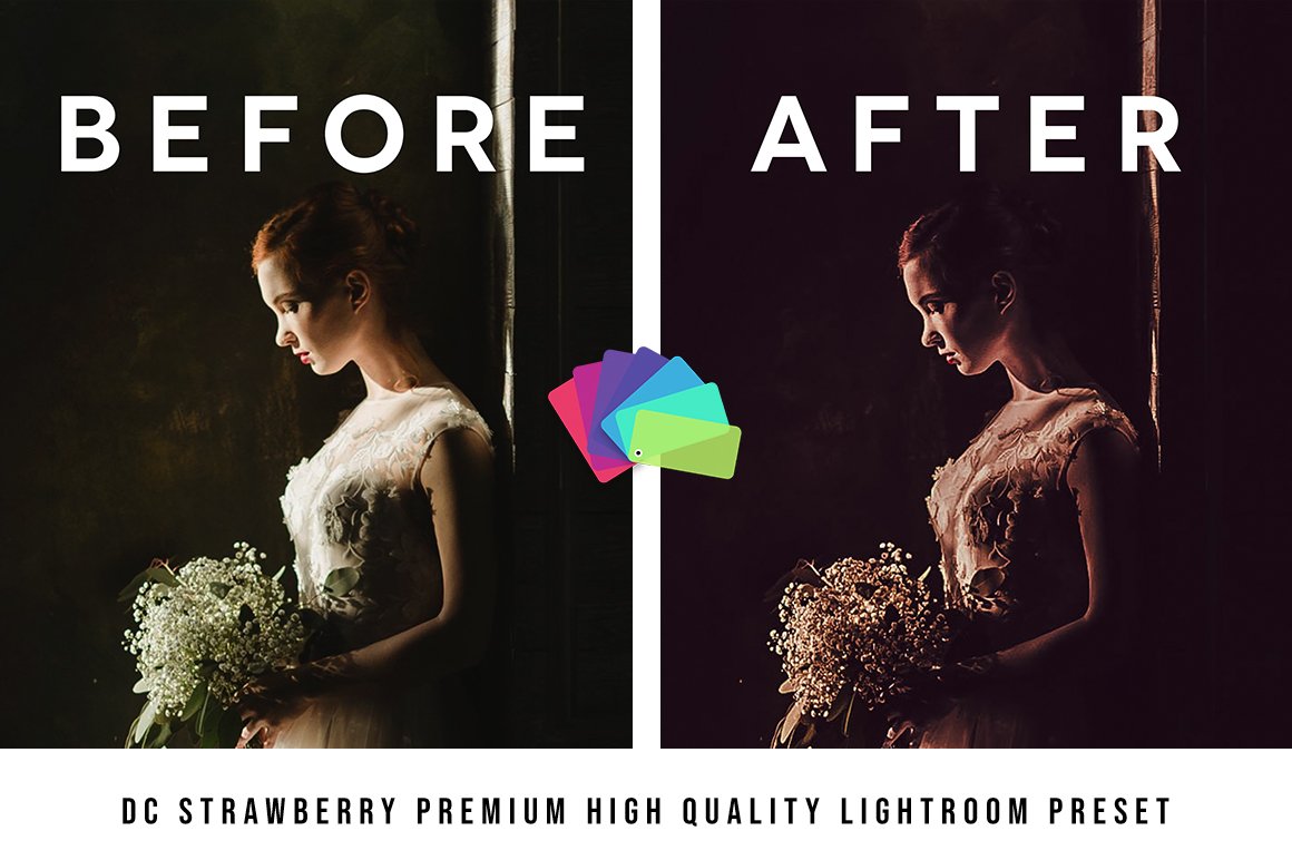 Strawberry Lightroom Presets V1preview image.