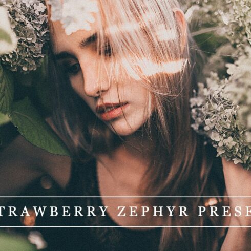 Strawberry zephyr - Lightroom presetcover image.