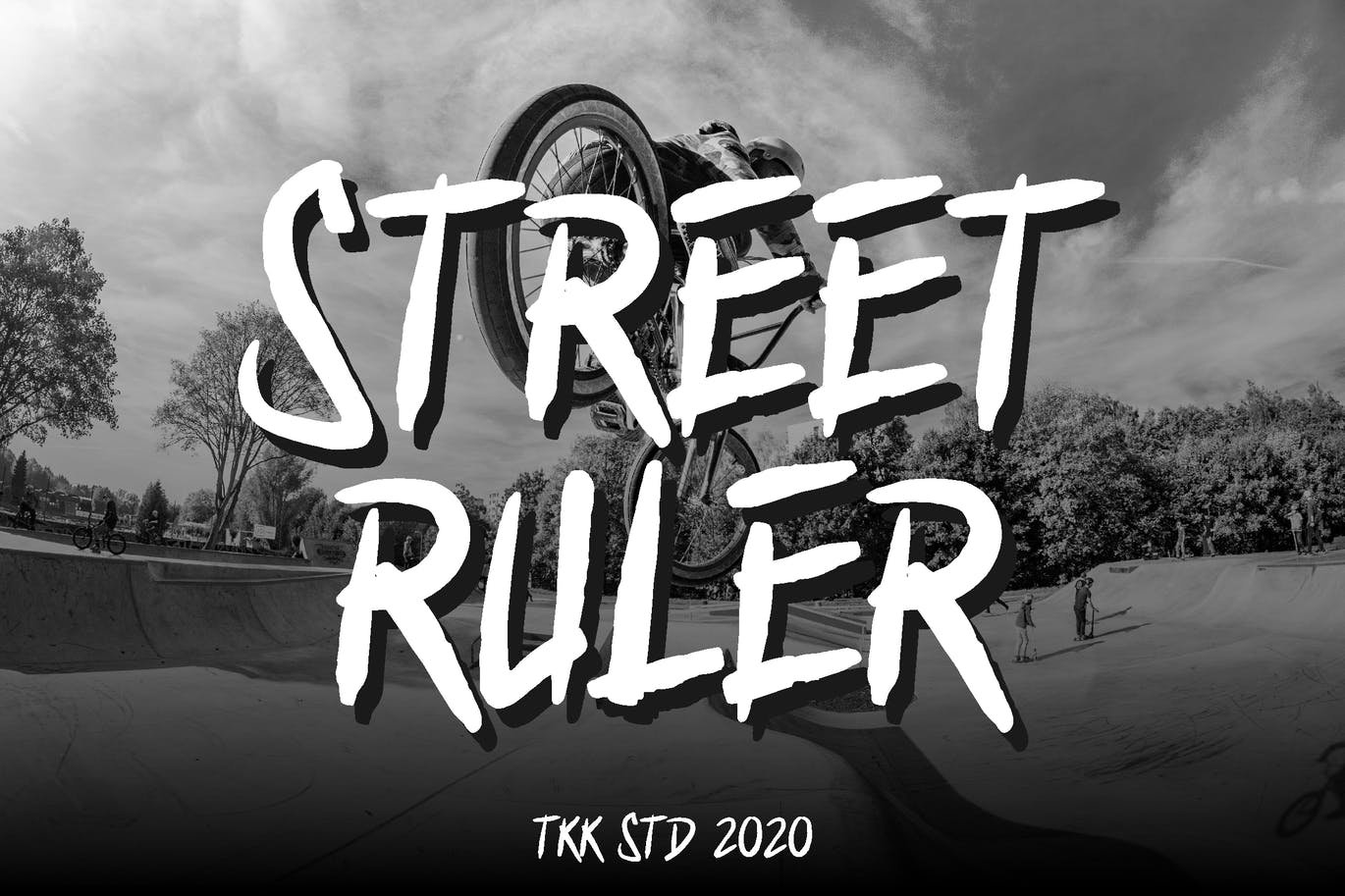 Street Ruler - Graffiti Font cover image.