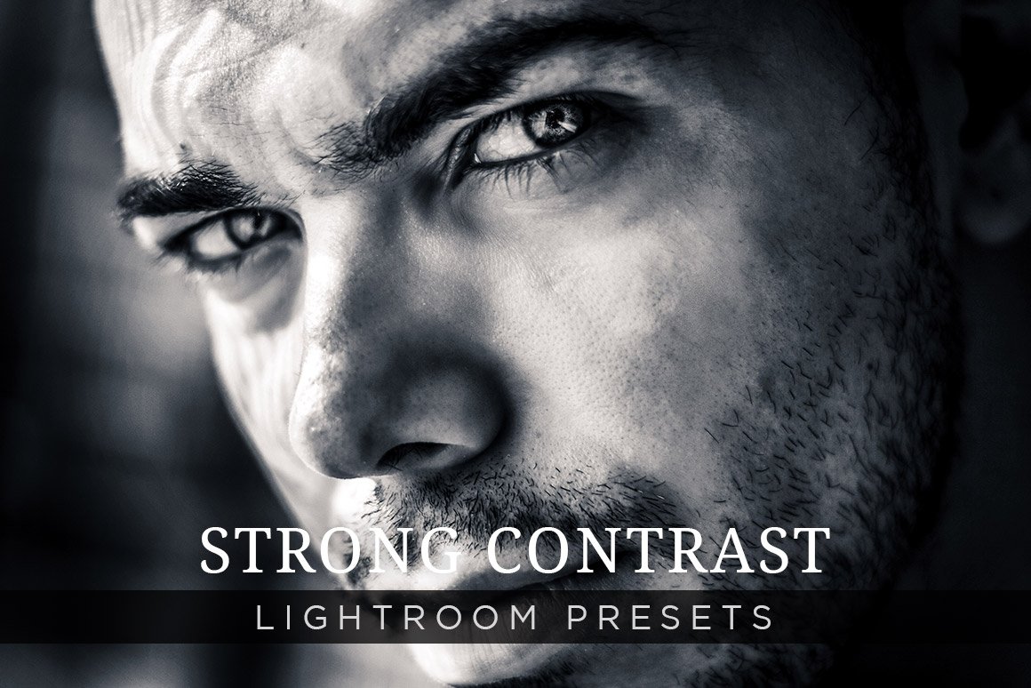 Strong Contrast Lightroom Presets 1cover image.