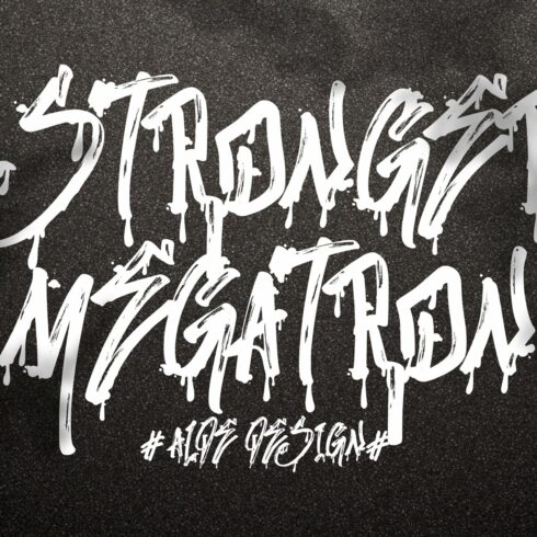 STRONGER MEGATRON cover image.