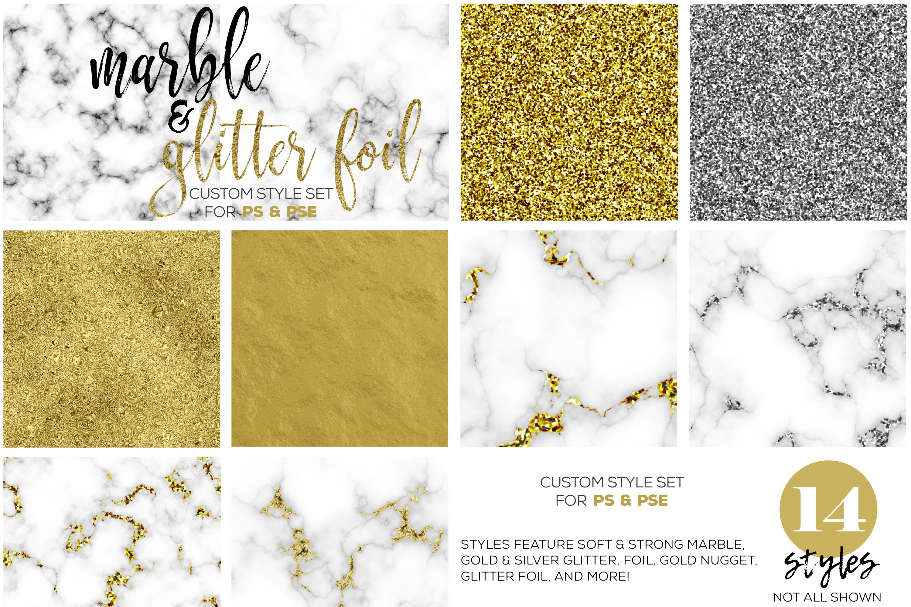 Marble Layer Styles for PS/PSEcover image.