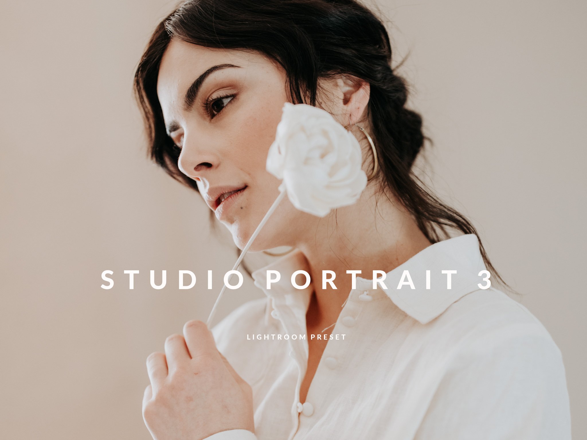 Studio Portrait 3 Lightroom Presetcover image.