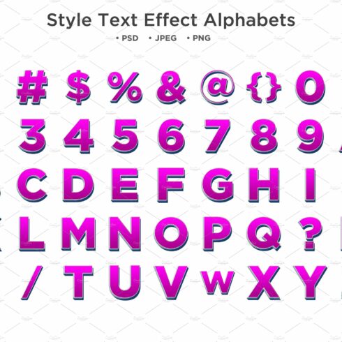 Style Text Alphabet, Abc Typographycover image.