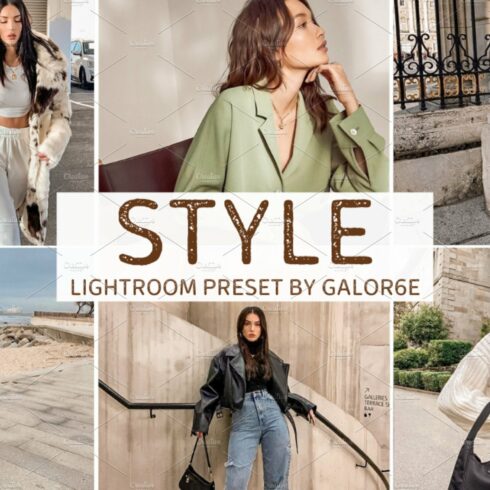 Lightroom Preset STYLE by GALOR6Ecover image.