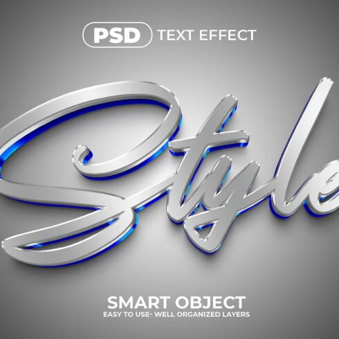 Style 3D Editable Text Effect Stylecover image.