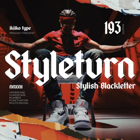 Styleturn - Stylish Blackletter cover image.