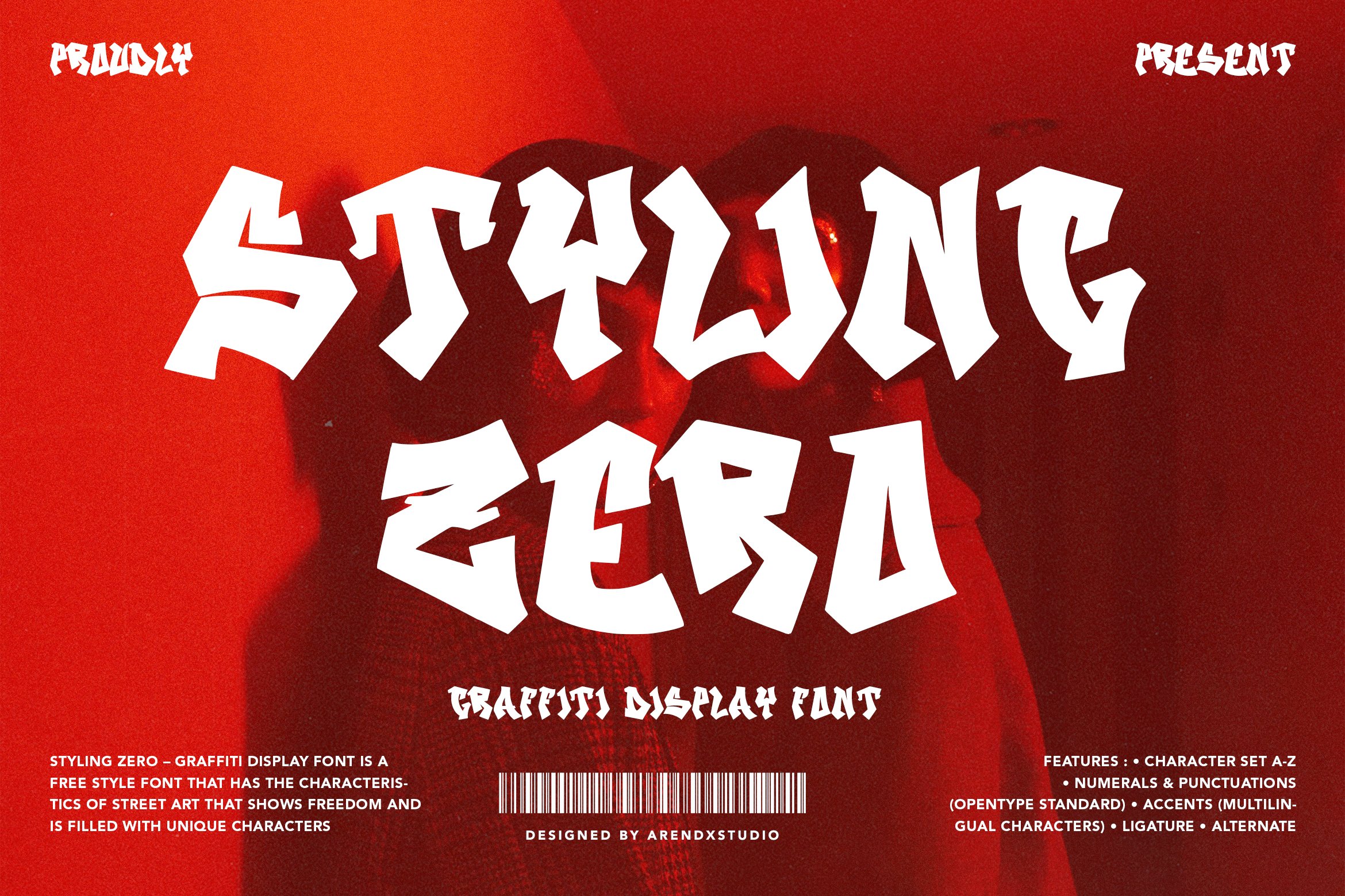 Styling Zero - Graffiti Display Font cover image.
