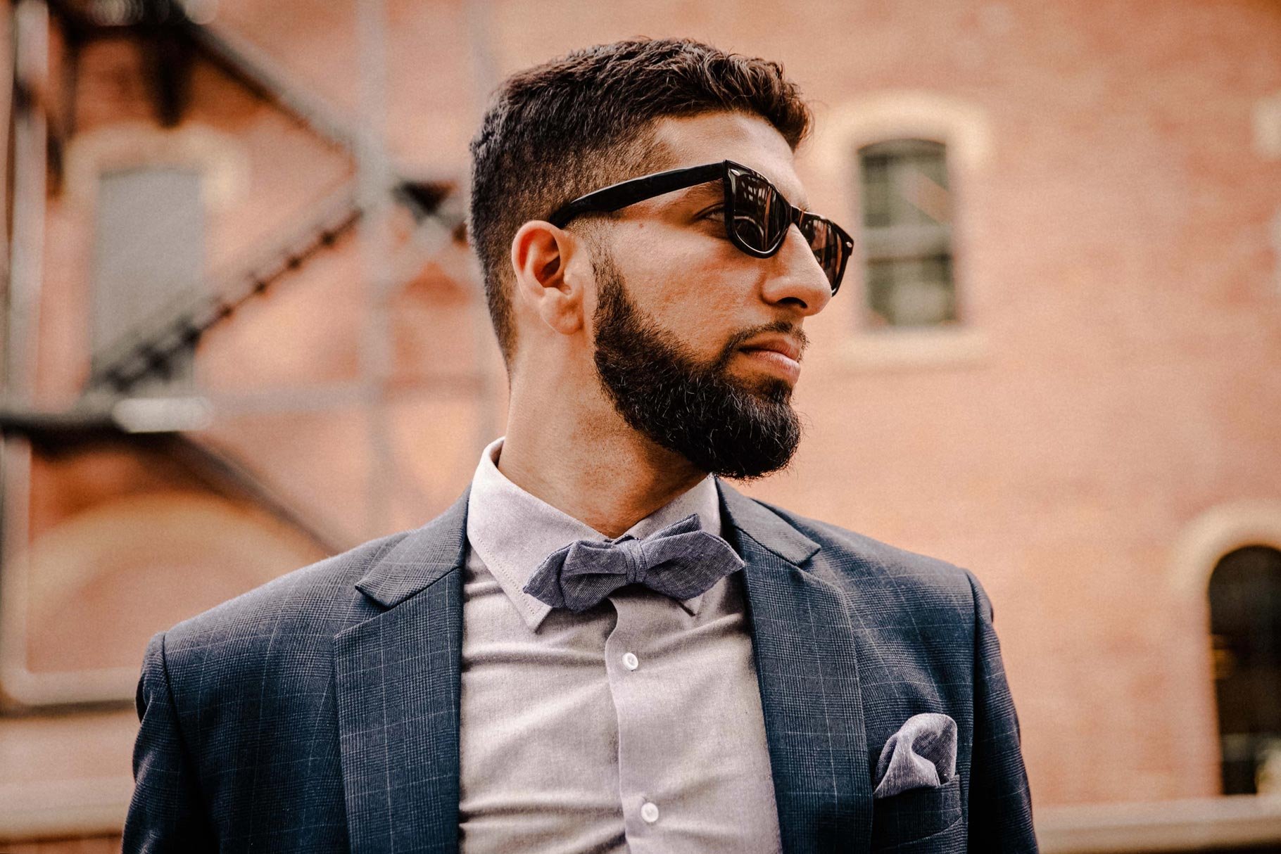 stylish man in bow tie 83