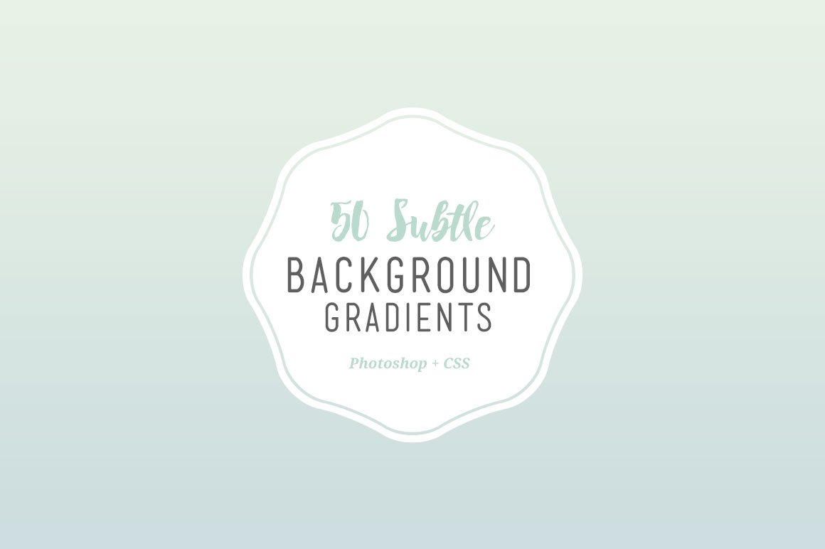50 Subtle Background Gradients (CSS)preview image.