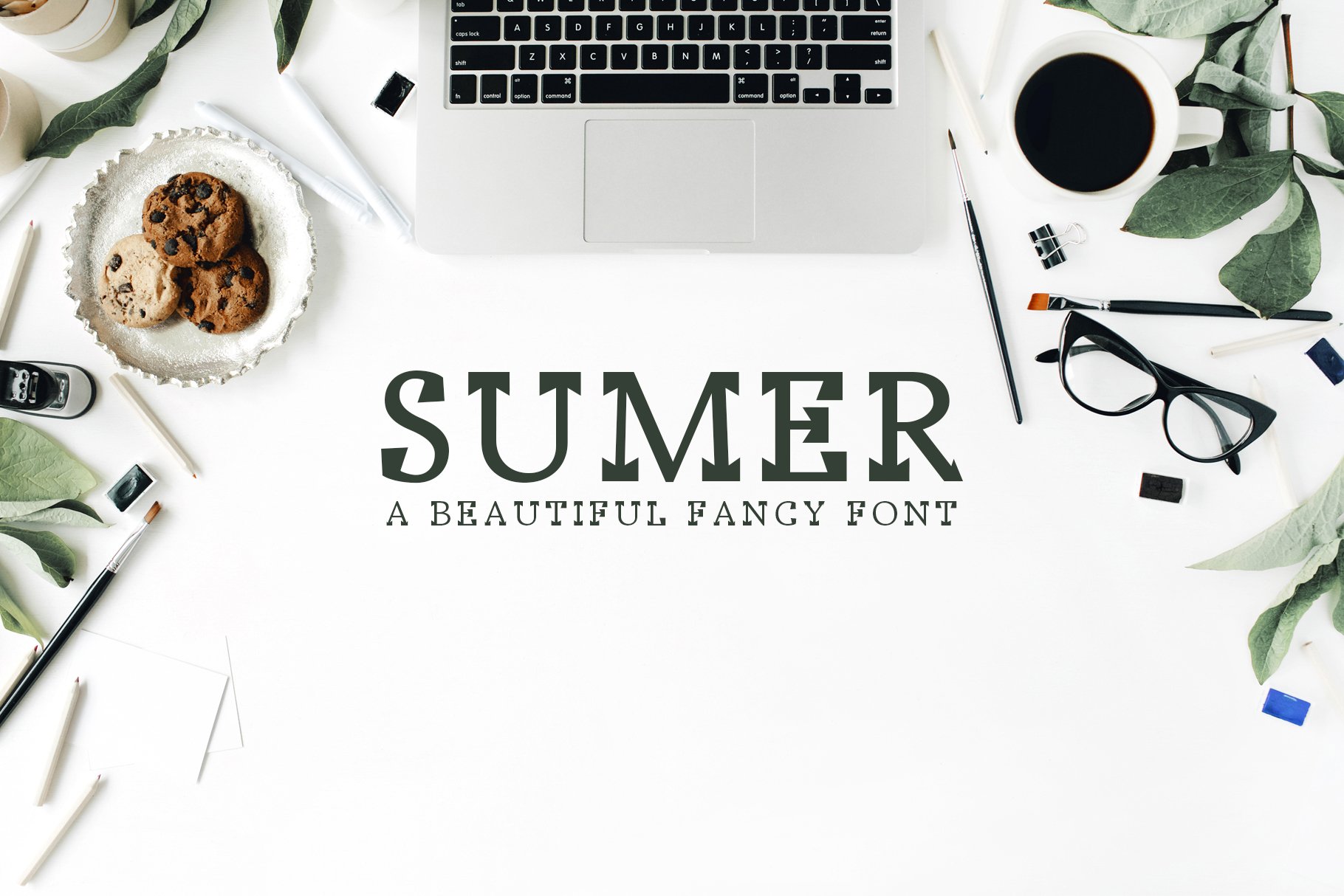 Sumer Fancy 3 Font Family cover image.