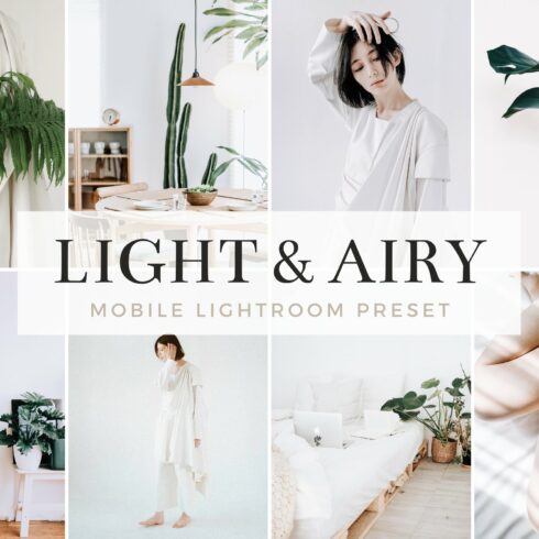 Light & Airy Mobile Lightroom Presetcover image.