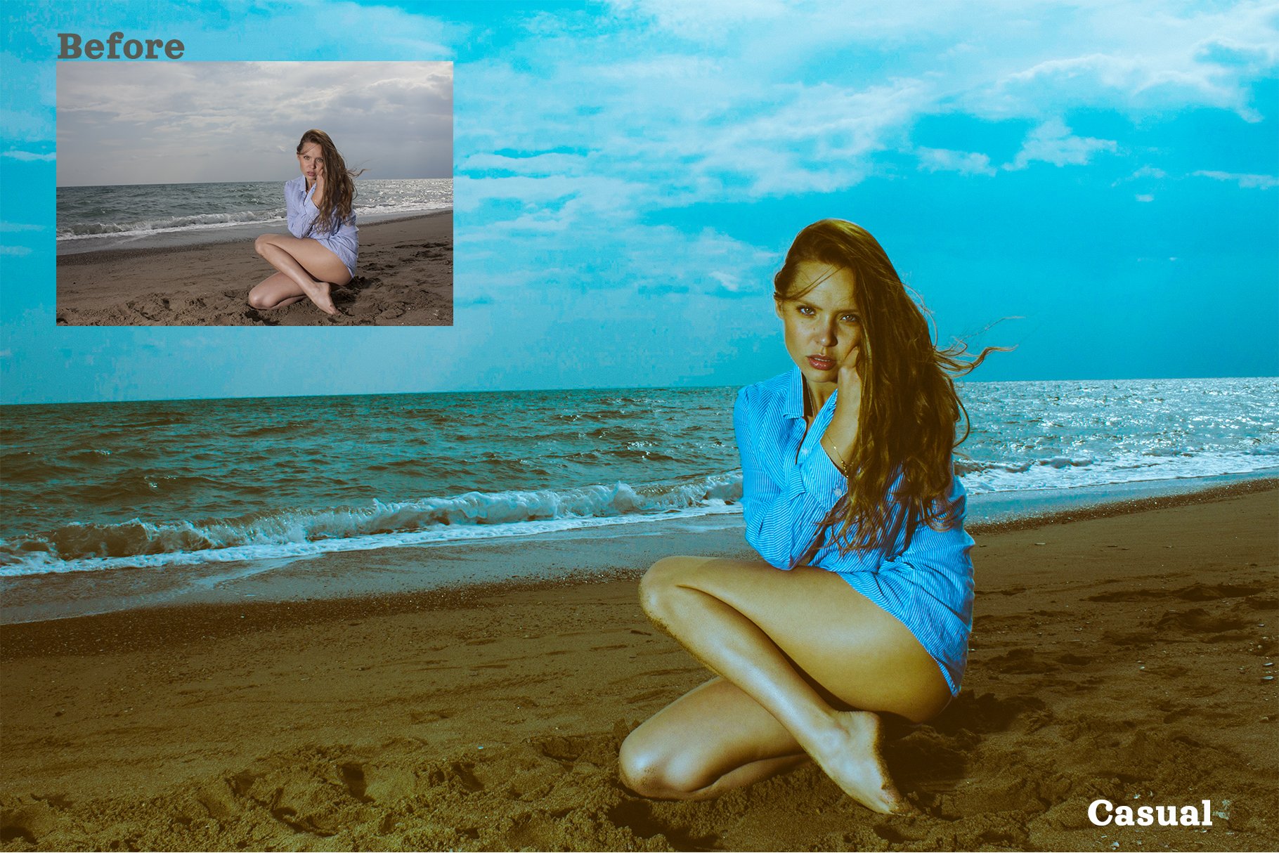 summer love lightroom and photoshop presets casual presets illustration 956