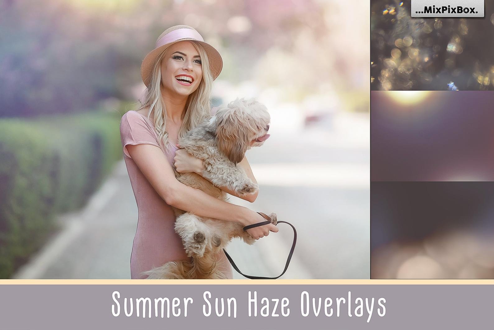 Summer Sun Haze Photo Overlayscover image.