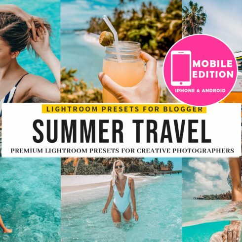 Summer Travel Blogger Lightroomcover image.