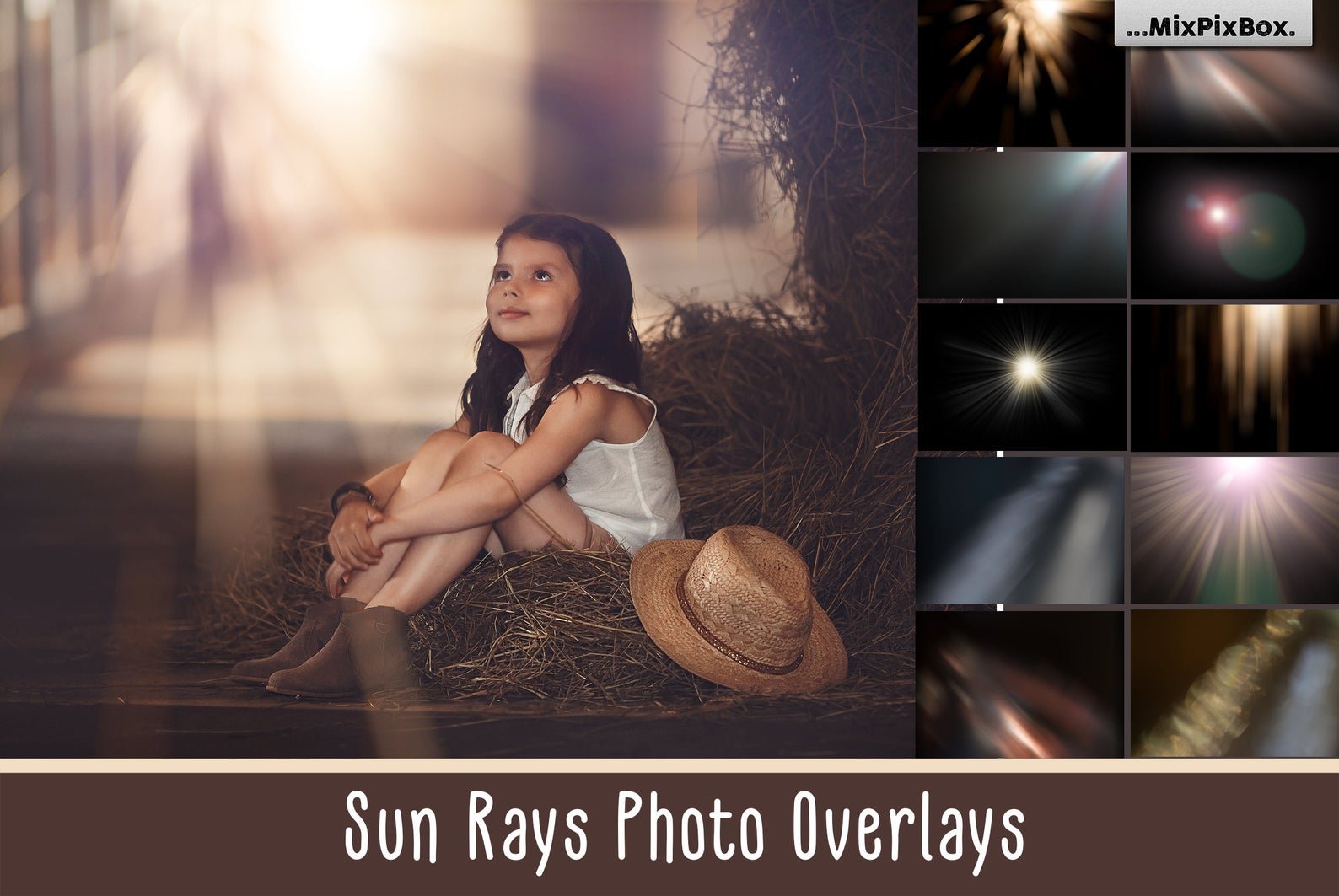 Sun Rays Photo Overlayscover image.