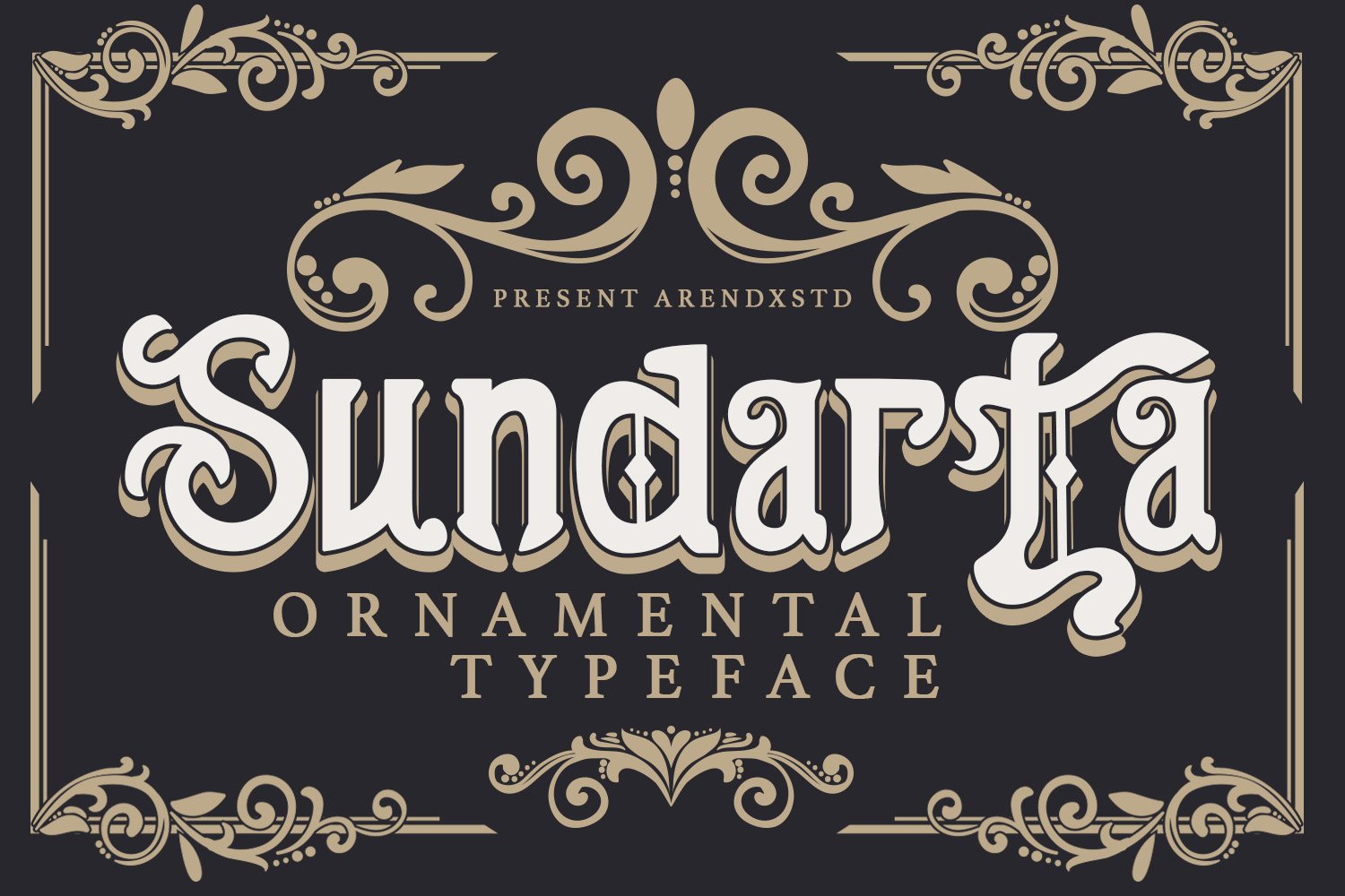 Sundarta - Vintage Typeface cover image.