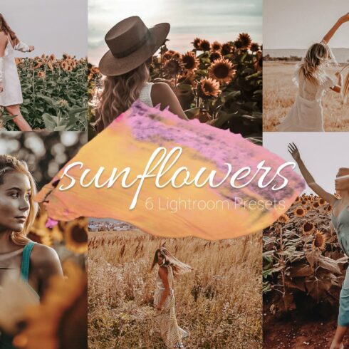 Sunflowers - Lightroom Presets Lrcover image.