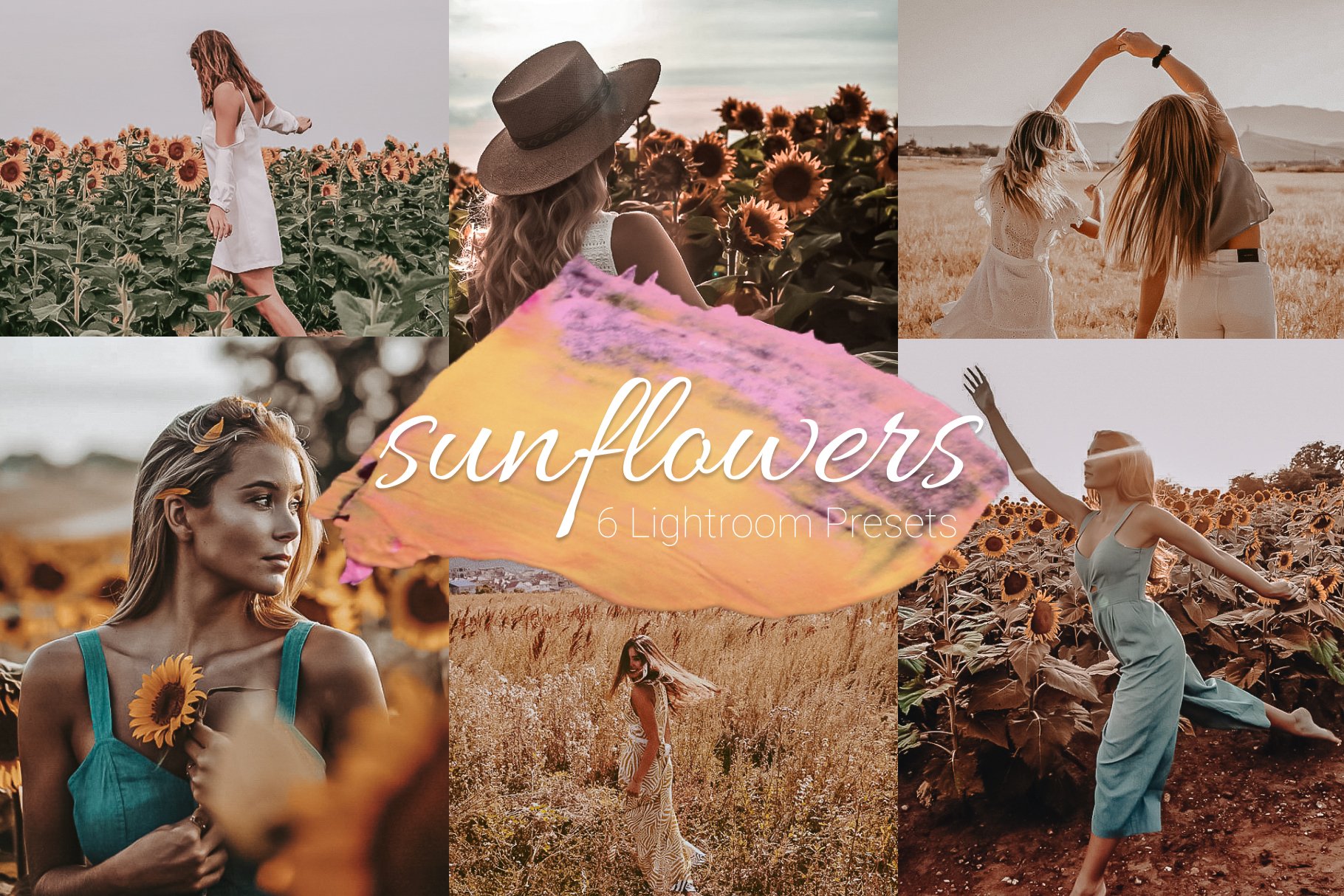 Sunflowers - Lightroom Presets Lrcover image.