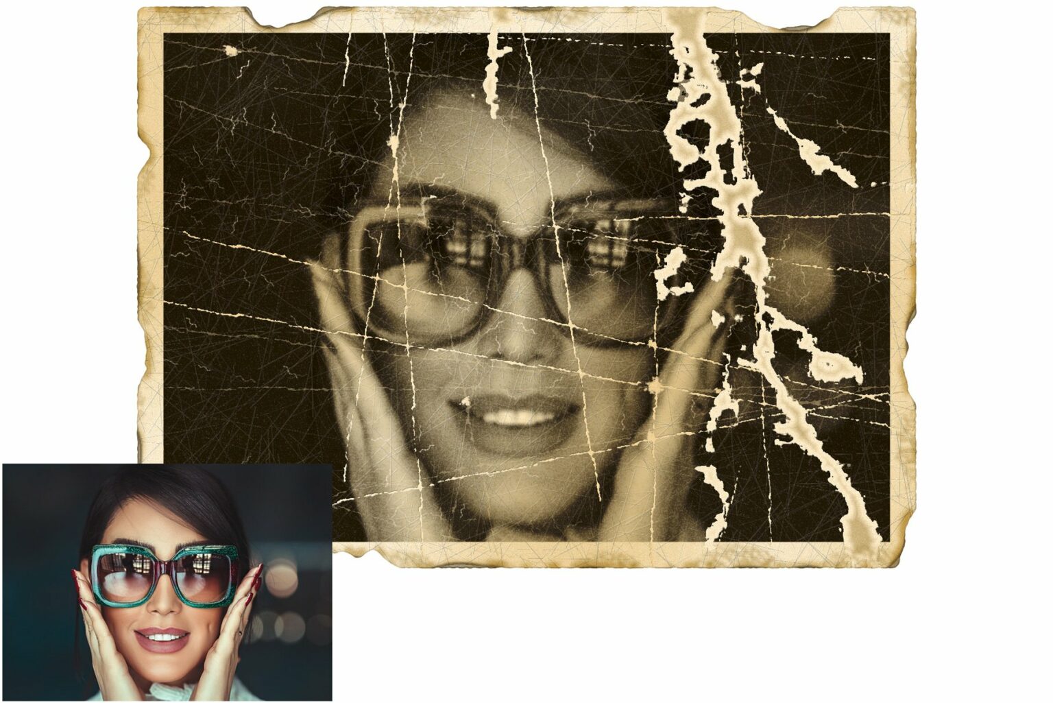 Retro Photo Action Vintage Photo Action – MasterBundles