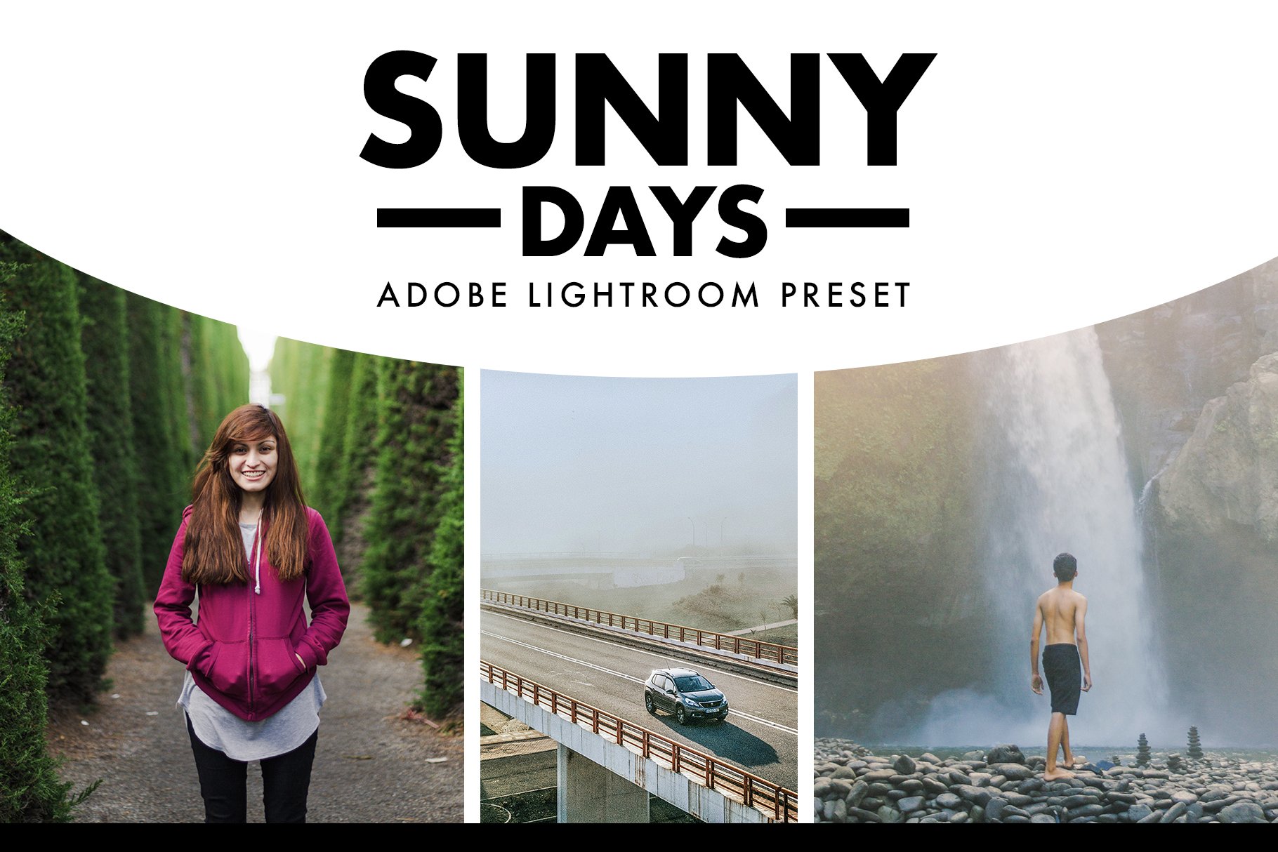 Sunny Days Lightroom Presetcover image.