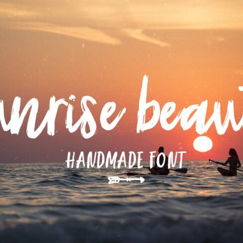 Sunrise | Handmade font + extras! cover image.