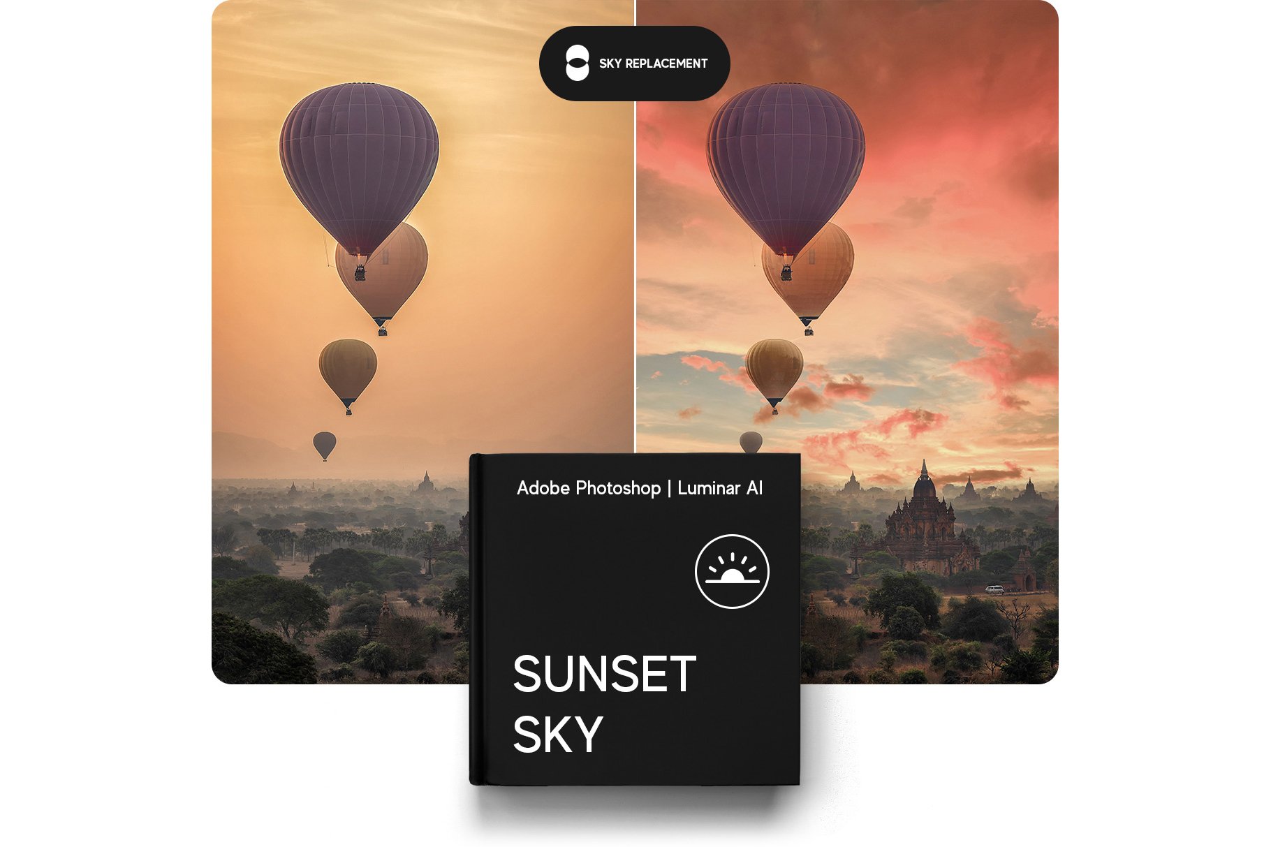 sunset sky replacement pack 1 840